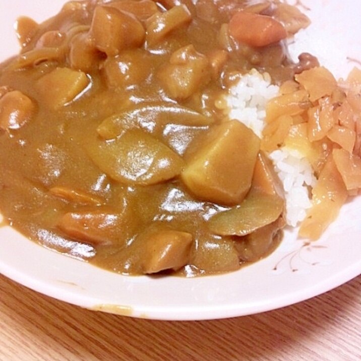 仕上げに入れて美味しいカレー　